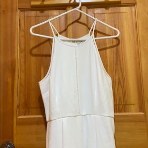 White summer dress with pockets